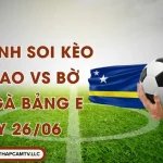 Nhận Định Soi Kèo Curacao VS Bờ Biển Ngà Bảng E Ngày 26/06
