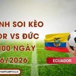 Nhận Định Soi Kèo Ecuador VS Đức Lúc 3h00 Ngày 26/06/2026