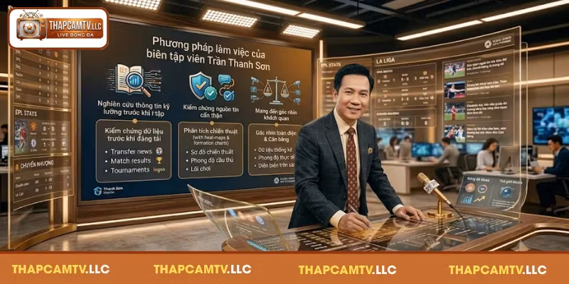 Phương pháp làm việc của biên tập viên Trần Thanh Sơn